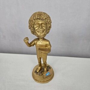 Bob Ross 2017 MiLB Golden Bobblehead Winner Daytona‎ Tortugas Gold SGA Rare MILB